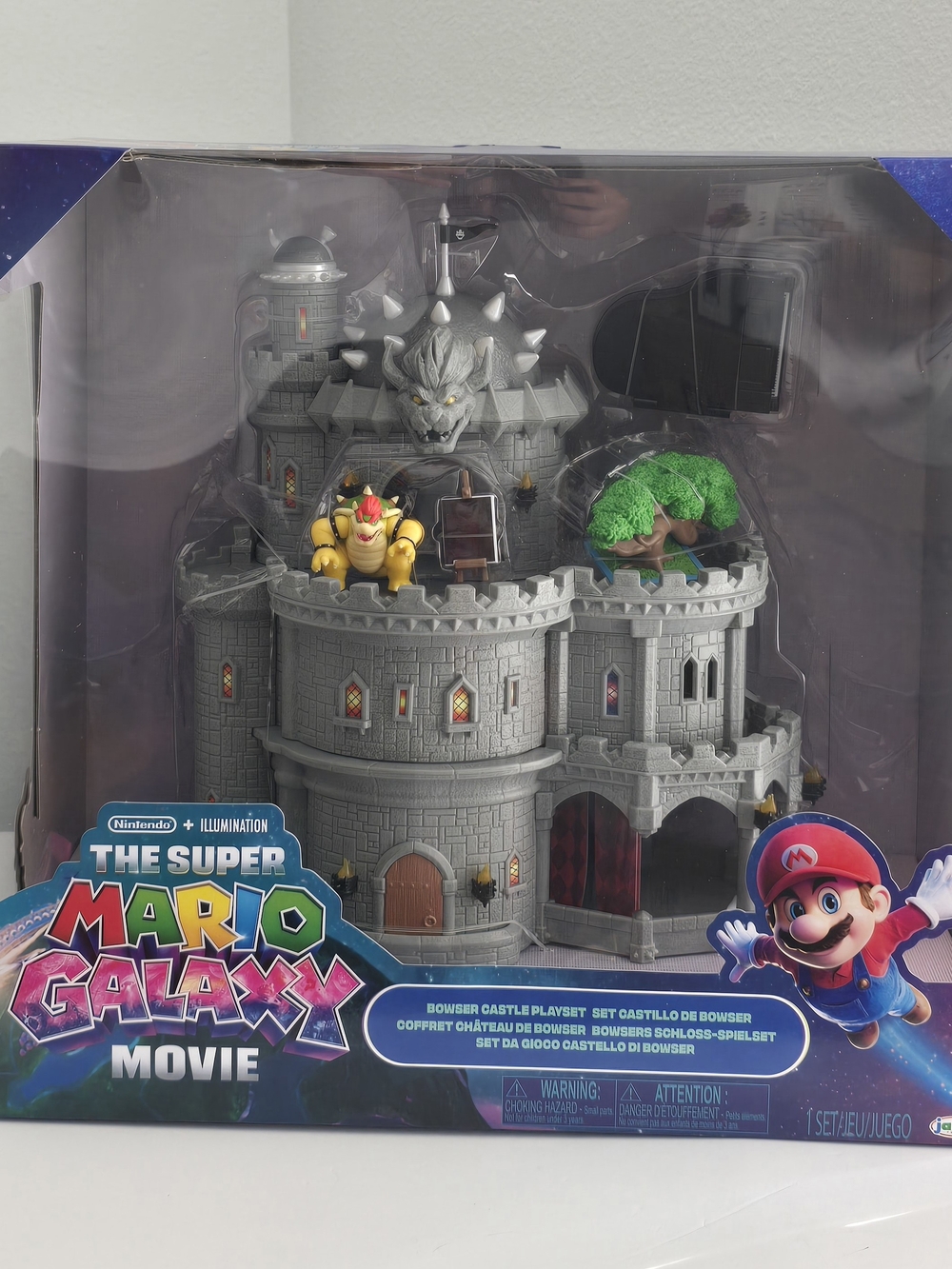 Nintendo The Super Mario Galaxy Movie Bowser Castle Playset